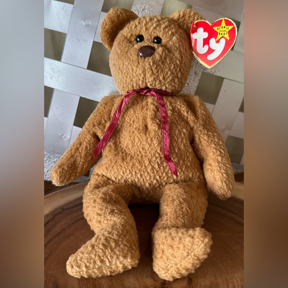 Curly Beanie Baby